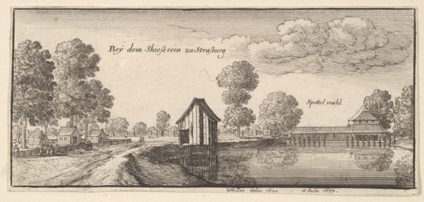 Strasbourg, 1665. Creator: Wenceslaus Hollar.