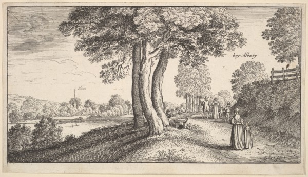Albury, 1625-77. Creator: Wenceslaus Hollar.