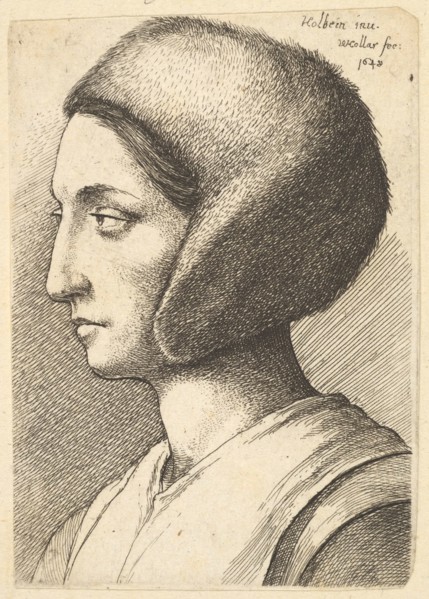 Margaret Giggs, 1648. Creator: Wenceslaus Hollar.