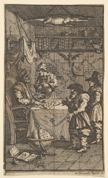 Hudibras Visiting Sidrophel