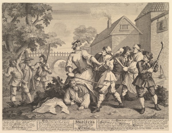 Hudibras Vanquished by Trulla