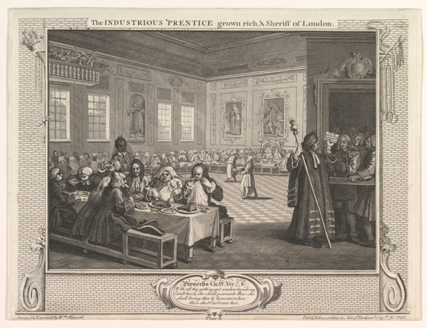The Industrious 'Prentice Grown Rich and Sheriff of London