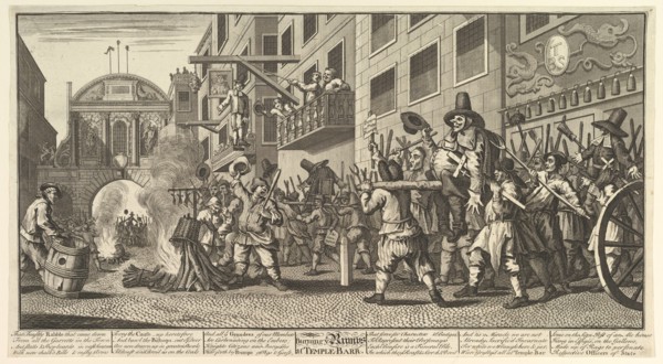Burning the Rumps at Temple Bar