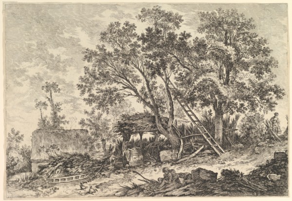 IIe. Vue de Fronville (2nd View of Fronville), 18th century. Creator: William Wynne Ryland.