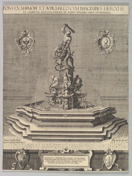 Fountain of Hercules in Augsburg