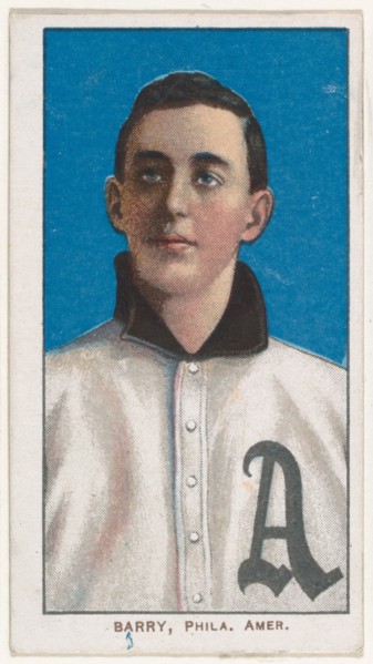 Barry, Philadelphia, American League, from the White Border series