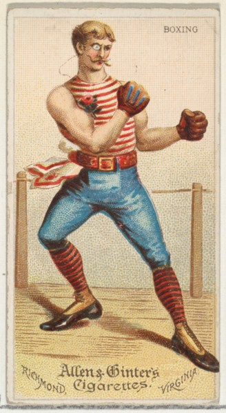 Boxing, from World's Dudes series