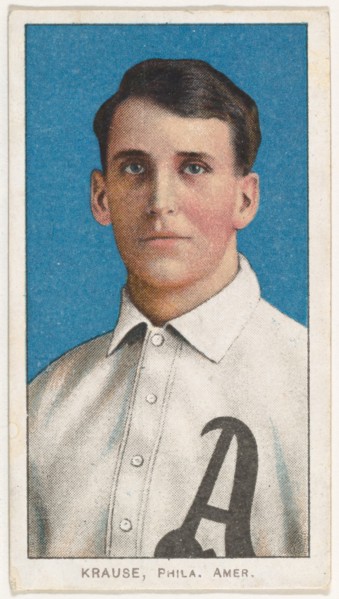 Krause, Philadelphia, American League, from the White Border series