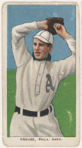 Krause, Philadelphia, American League, from the White Border series