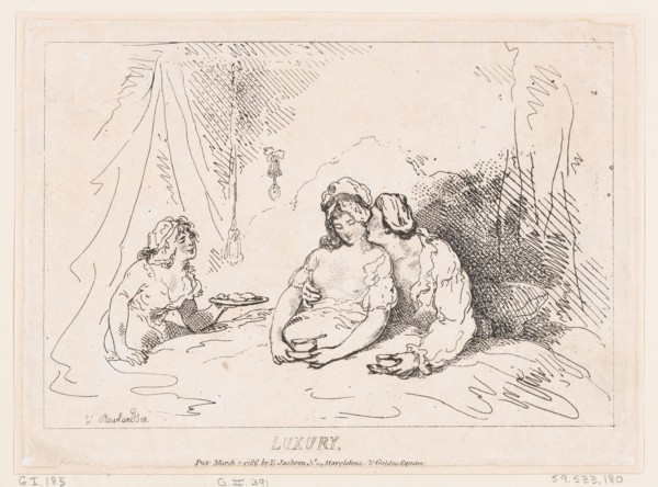 Luxury, March 7, 1786.