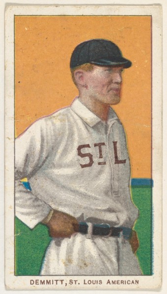 Demmitt, St. Louis, American League, from the White Border series