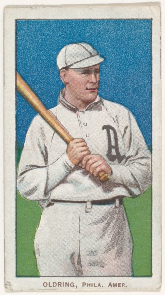 Oldring, Philadelphia, American League, from the White Border series