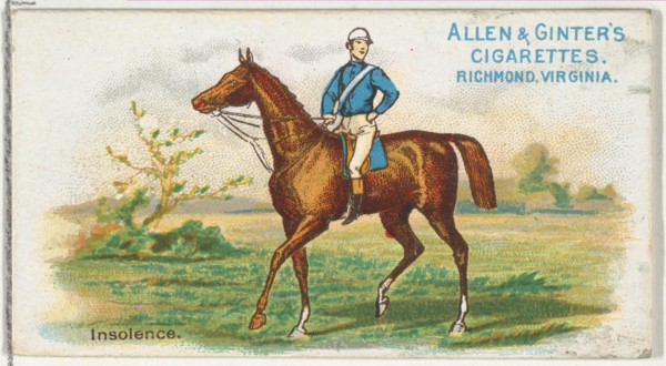 Insolence, from The World's Racers series
