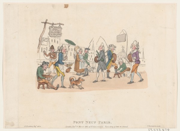 Pont Neuf, Paris, May 1, 1803.
