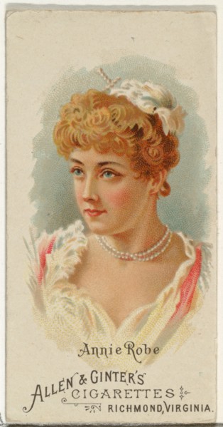 Annie Robe, from World's Beauties, Series 1