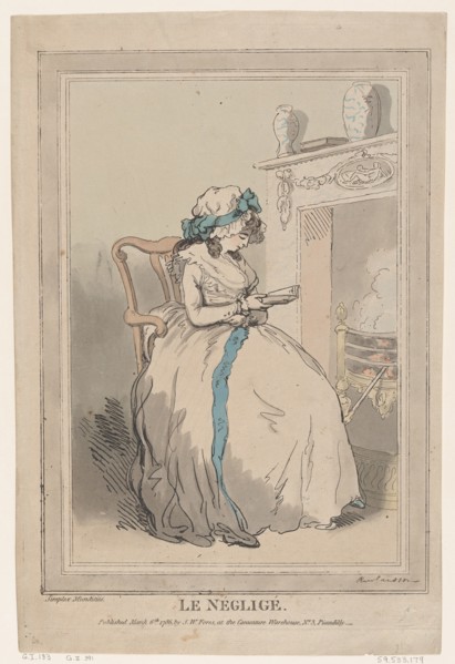 Le Négligé, March 6, 1786.