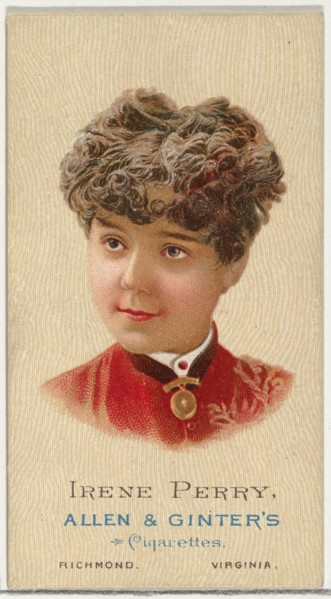 Irene Perry, from World's Beauties, Series 2