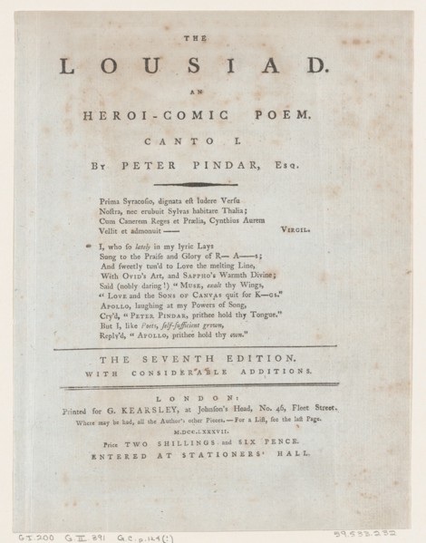 The Lousiad