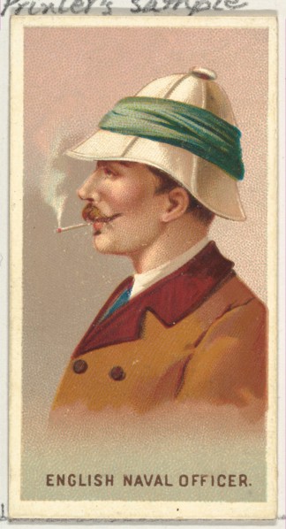English Naval Officer