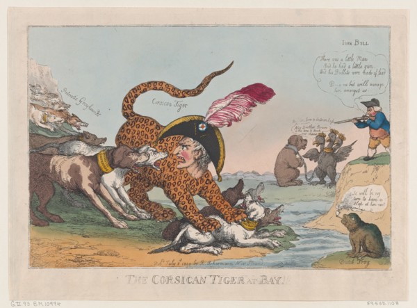 The Corsican Tiger at Bay!