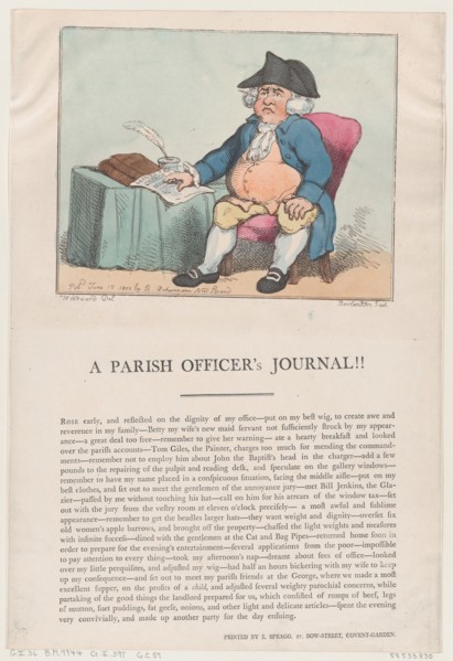 A Parish Officer's Journal!!