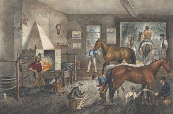 Trotting Cracks at the Forge