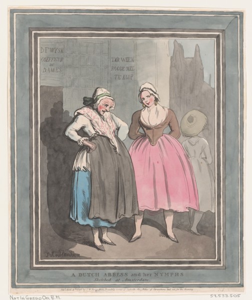 A Dutch Abbess and her Nymphs