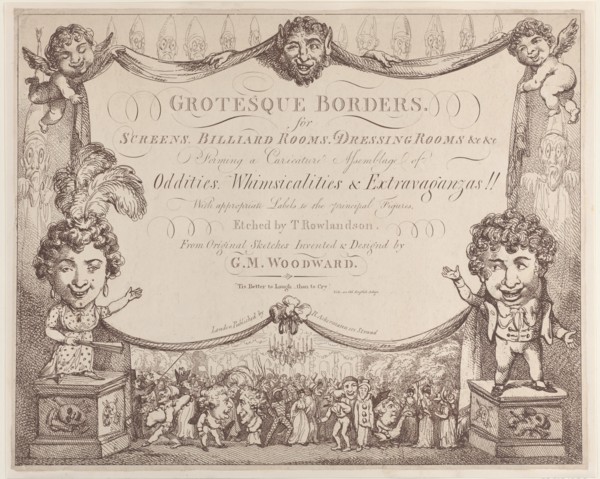 Grotesque Borders for Screens
