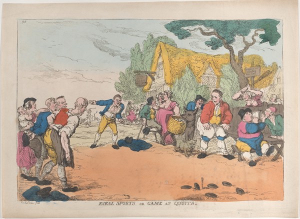 Rural Sports or Game at Quoits
