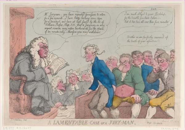 A Lamentable Case of a Jury-Man