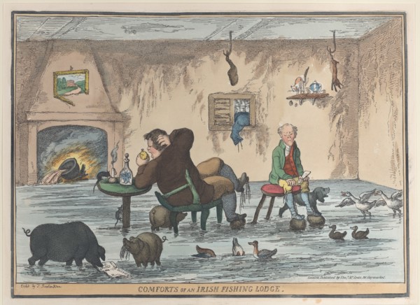 Comforts of an Irish Fishing Lodge