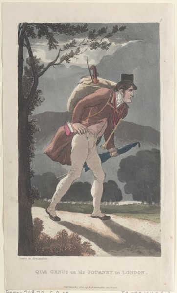 Quae Genus on His Journey to London