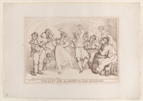 The Last Jig or Adieu to Old England