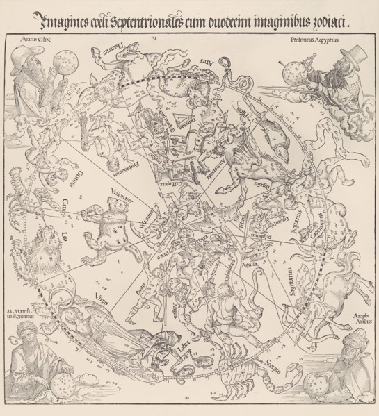 The Celestial Map- Northern Hemisphere