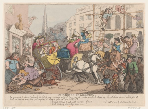 Miseries of London: Going out to Dinner