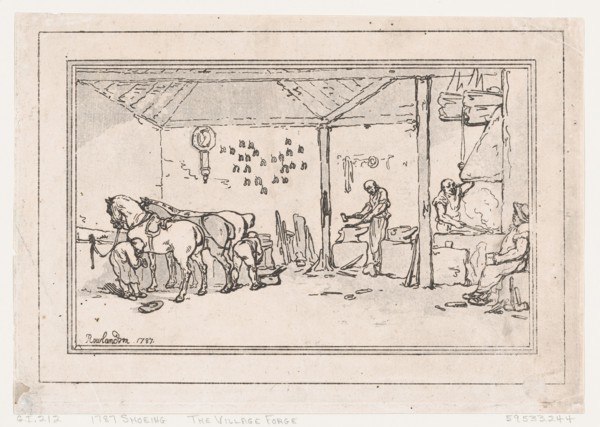Shoeing: The Village Forge (A Farrier's Shop)