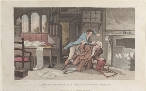 Conflict Between Quae Genus and Lawyer Gripe-all