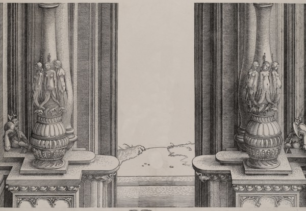The Middle Section of the Entryway to the Central Portal