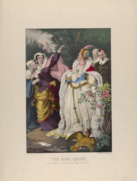 The Rival Queens - Mary Queen of Scots Defying Queen Elizabeth