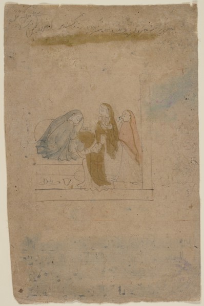 A Lady with Attendants, ca. 1775-80.