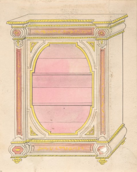 Cabinet Design, 19th century.