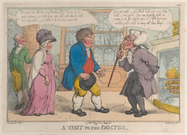 A Visit to the Doctor, 1809-12?.