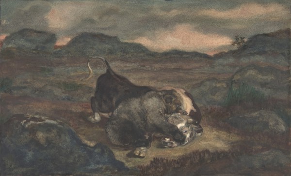 Bear Killing Bull, 1810-75.