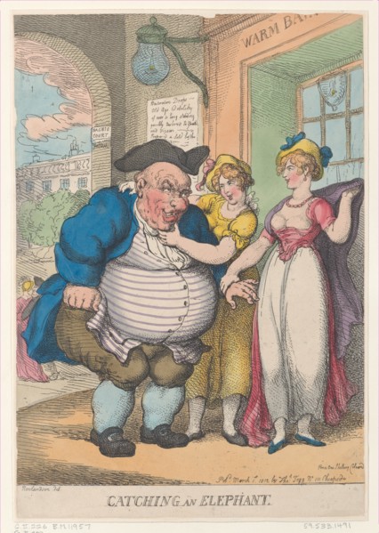 Catching an Elephant, March 1, 1812.