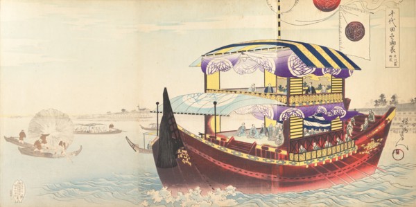 Chiyoda Castle (Album of Men), 1897.