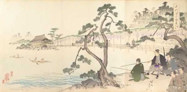 Chiyoda Castle (Album of Men), 1897.