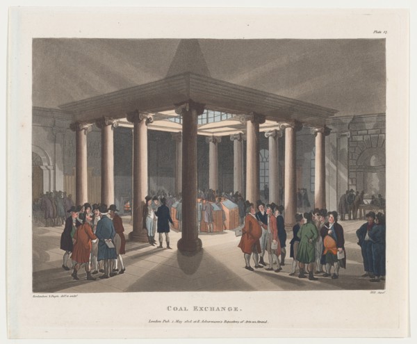 Coal Exchange, May 1, 1808.