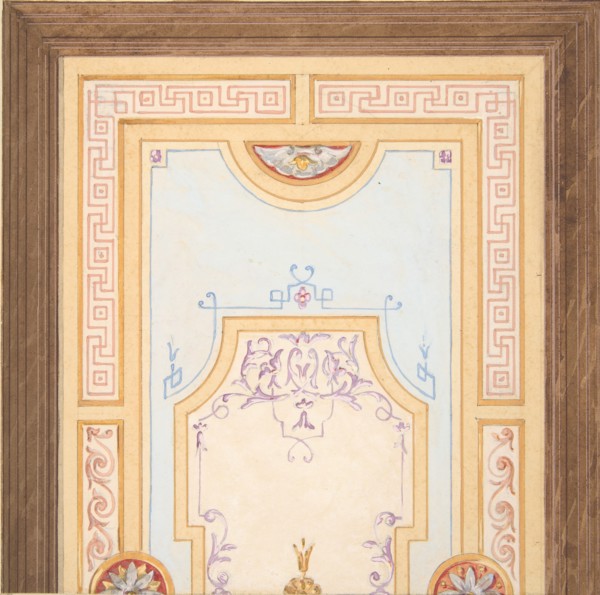 Design for a ceiling, second half 19th century.