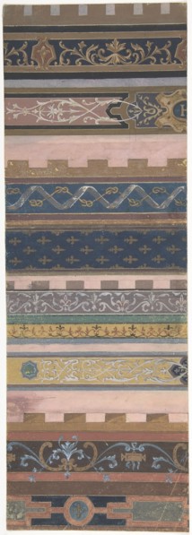 Design for Ceiling at Fontainebleau, 1850-1910.