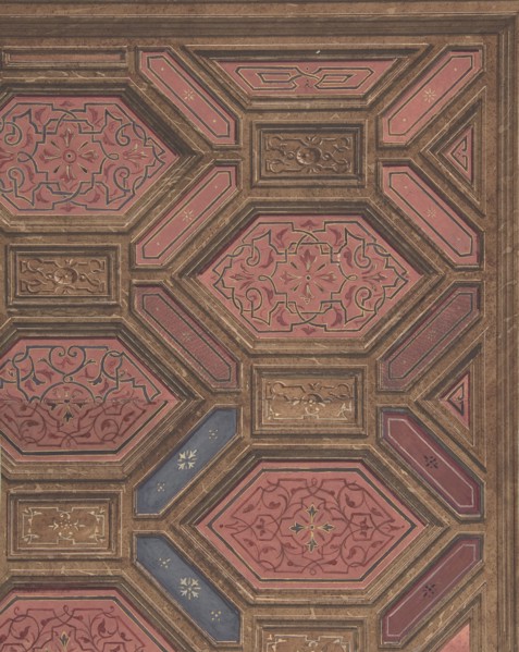 Design for Dining Room, Hôtel de Doctor Cranchi, 1872.